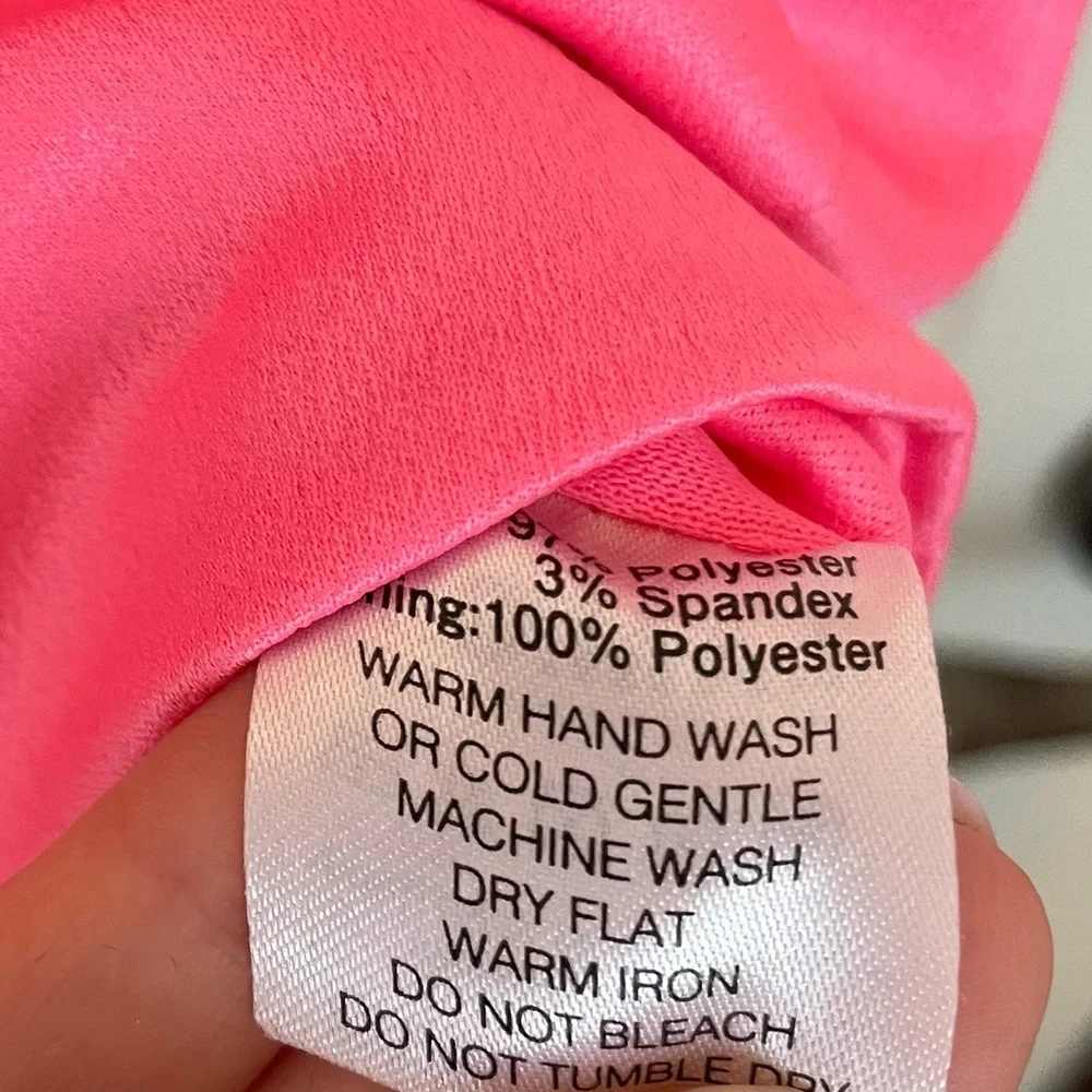 I AM GIA Naomi Bustier Top in Hot Pink Size Medium - Picture 8 of 9